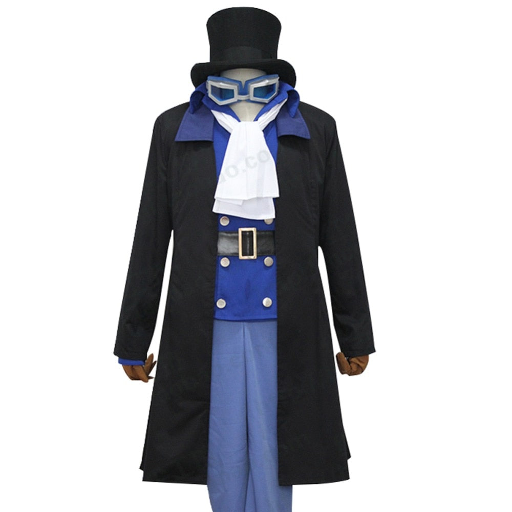 Anime sabo from  Cosplay Costume Cloak Mens Suit