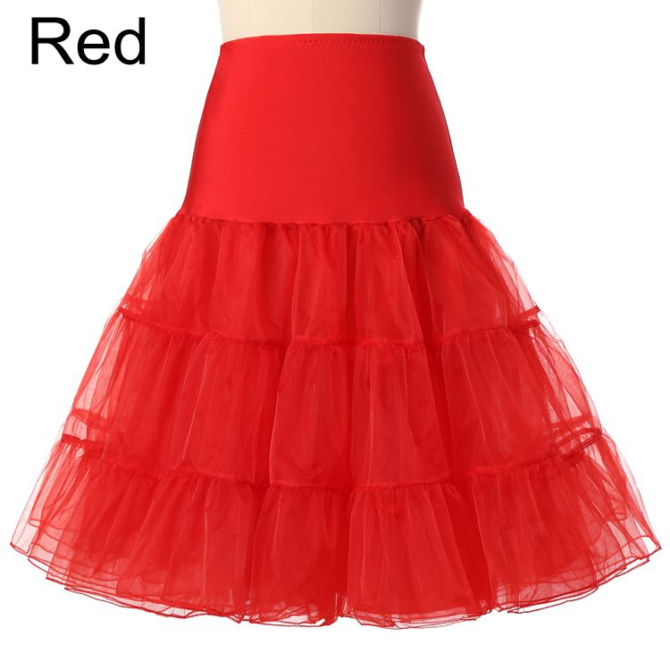 Free Short Organza Halloween Petticoat Crinoline Vintage Wedding