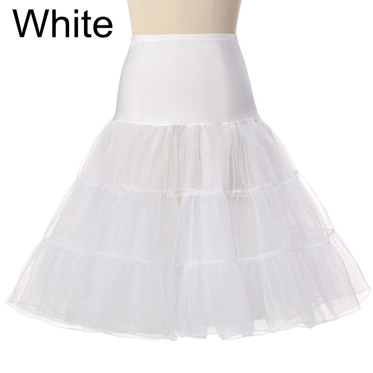 Free Short Organza Halloween Petticoat Crinoline Vintage Wedding