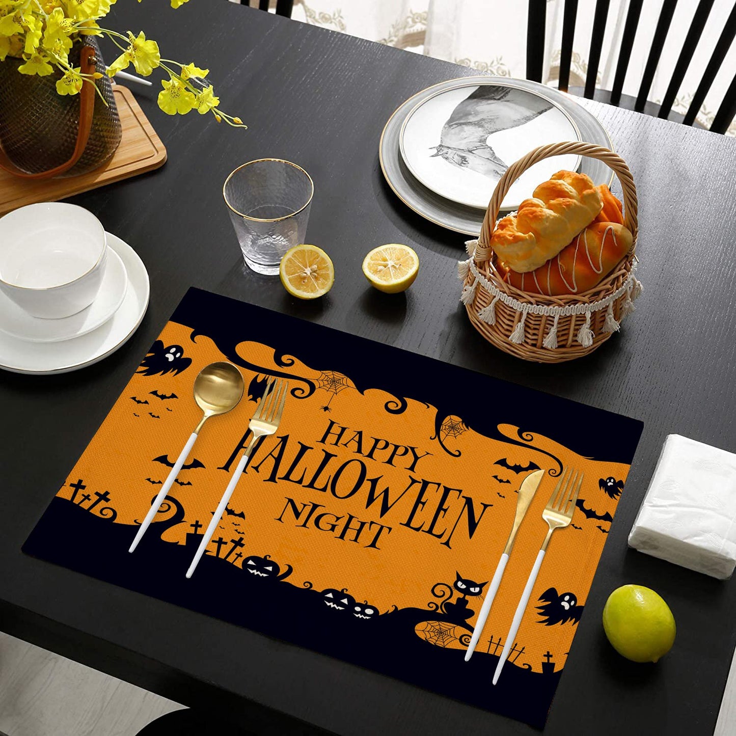 Halloween Cute Pumpkin Placemat