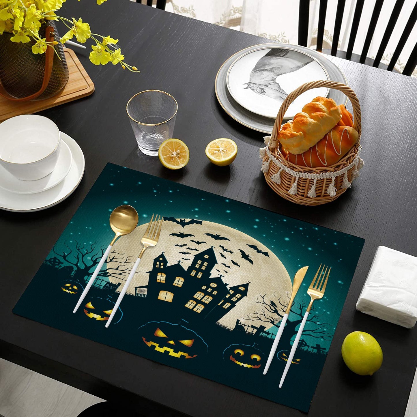 Halloween Cute Pumpkin Placemat