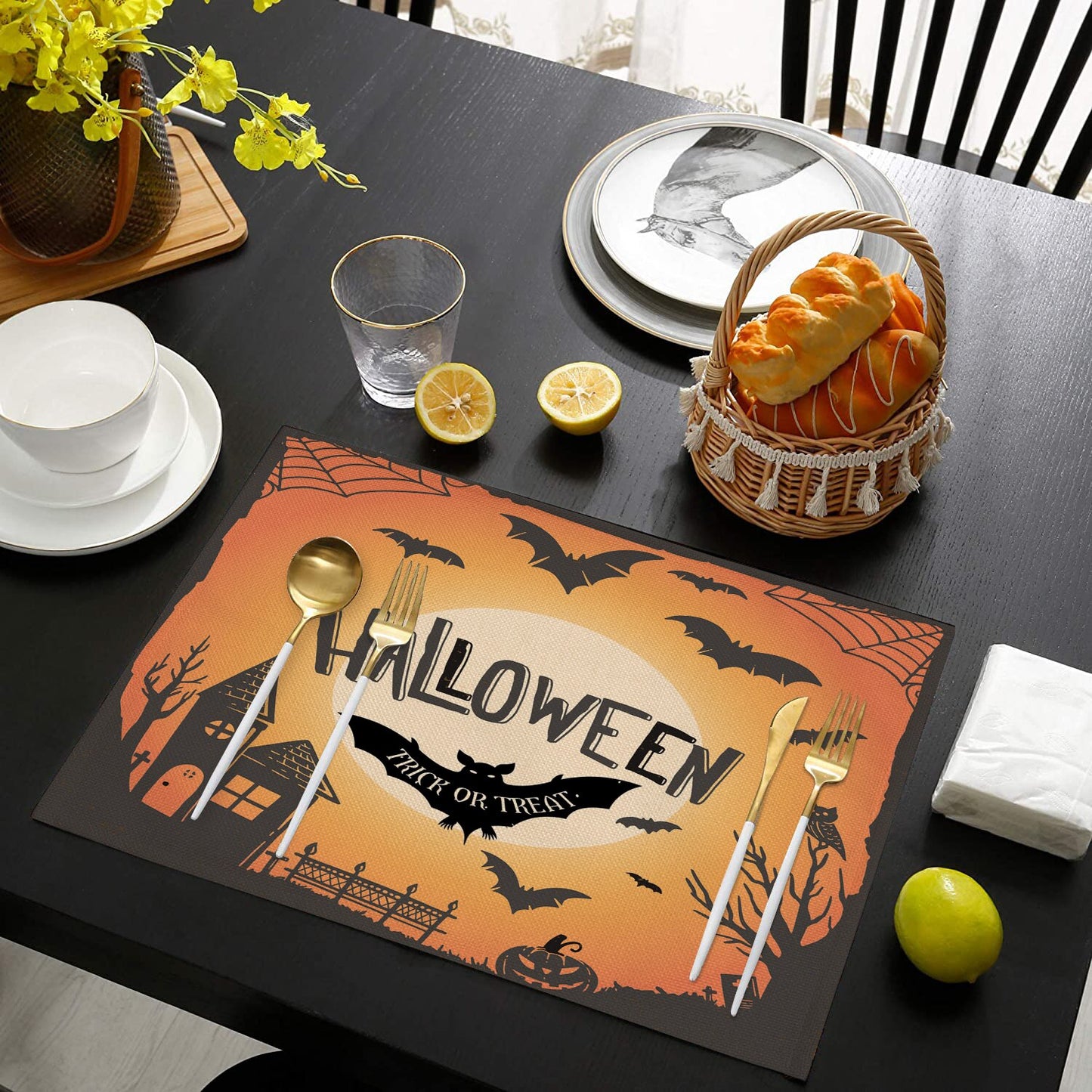 Halloween Cute Pumpkin Placemat